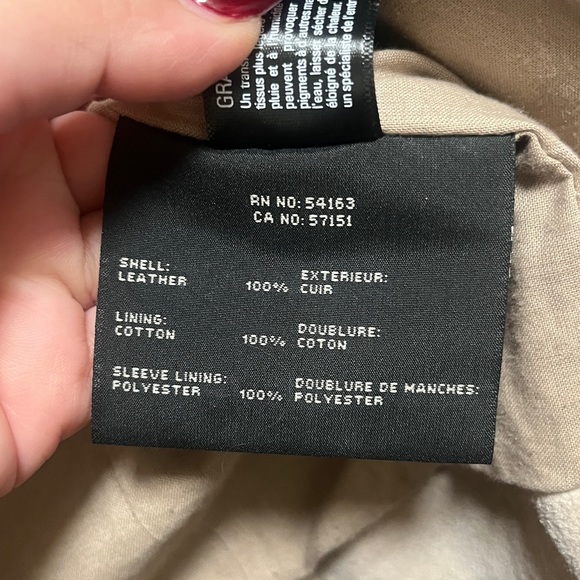 Marc New York 100% Suede Leather Motorcycle Jacket - Picture 6 of 9